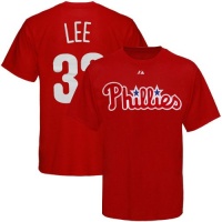 Cliff Lee Philadelphia Phillies Youth Red MLB Player T-Shirt Cliff Lee Philadelphia Phillies Youth Red MLB Player T-Shirt