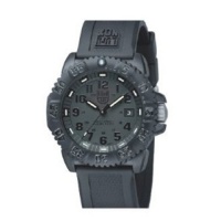 Luminox Men's 3051.BO Navy Seal Colormark 3050 Series All Black With Rubber Band Watch Luminox Men's 3051.BO Navy Seal Colormark 3050 Series All Black With Rubber Band Watch