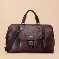 Mens Leather Handbags Fossil home BAG MEN ESTATE DUFFLE DK BRN MBG8266201 Mens Leather Handbags Fossil home BAG MEN ESTATE DUFFLE DK BRN MBG8266201