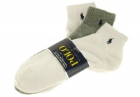 Polo Ralph Lauren 3 Pack Classic Cotton Sport Socks Polo Ralph Lauren 3 Pack Classic Cotton Sport Socks