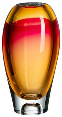 Kosta Boda Vision Vase Pink/Amber Kosta Boda Vision Vase Pink/Amber