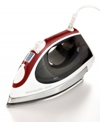 Let off some steam. The Express Select™ iron puts power right at your fingertips with quick-button options for steam and temperature control. The easy-to-read LED display lets you choose your choice of linen, wool, silk or synthetics for a simplified and precise approach to ironing. With 1600 watts of power, this super steamer offers a quick powerful burst of steam or a continuous blast, plus an incredibly smooth & durable stainless steel soleplate provides a crisp start and an easy finish. 1-year warranty. Let off some steam. The Express Select™ iron puts power right at your fingertips with quick-button options for steam and temperature control. The easy-to-read LED display lets you choose your choice of linen, wool, silk or synthetics for a simplified and precise approach to ironing. With 1600 watts of power, this super steamer offers a quick powerful burst of steam or a continuous blast, plus an incredibly smooth & durable stainless steel soleplate provides a crisp start and an easy finish. 1-year warranty.