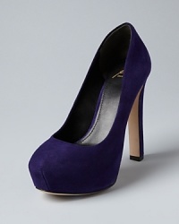 Plushly perfect, these B Brian Atwood platform pumps will enliven all your basics and take patterned ready to wear over the top. Plushly perfect, these B Brian Atwood platform pumps will enliven all your basics and take patterned ready to wear over the top.
