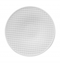 Wedgwood Night & Day Bone China Round Checkerboard Platter Wedgwood Night & Day Bone China Round Checkerboard Platter