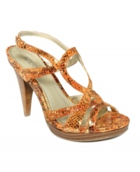 Shoes can make the look. Show off your style know-how by tying it all together with the snake-print Rise Guy sandals by Kenneth Cole Reaction. Shoes can make the look. Show off your style know-how by tying it all together with the snake-print Rise Guy sandals by Kenneth Cole Reaction.
