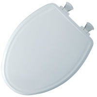 Mayfair 148E2 000 Slow-Close Molded Wood Toilet Seat with Lift-Off Hinges, Elongated, White Mayfair 148E2 000 Slow-Close Molded Wood Toilet Seat with Lift-Off Hinges, Elongated, White