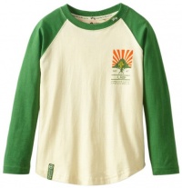 LRG Boys 2-7 Little Sunshower Baseball Raglan, Light Cream, 5 LRG Boys 2-7 Little Sunshower Baseball Raglan, Light Cream, 5