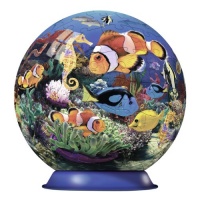 Ravensburger Ocean World Of Colors 108 Piece Children's Puzzleball Ravensburger Ocean World Of Colors 108 Piece Children's Puzzleball