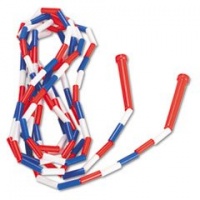 Champion Sports Segmented Plastic Jump Rope, 16-ft., Red/Blue/White Champion Sports Segmented Plastic Jump Rope, 16-ft., Red/Blue/White