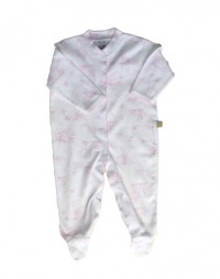 Noa Lily Footie, Pink Toile, 9 Months Noa Lily Footie, Pink Toile, 9 Months