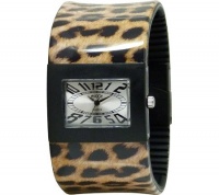 Dakota Fashion Cuff, Silver Dial, Cheetah Cuff Dakota Fashion Cuff, Silver Dial, Cheetah Cuff