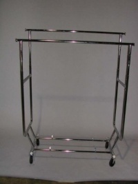 Double Rail Collapsible Garment Rack Double Rail Collapsible Garment Rack