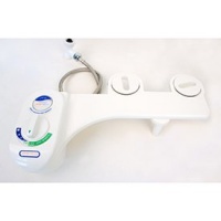 LUXE Bidet Vi-110 Fresh Water Spray Non-Electric Mechanical Bidet Toilet Seat Attachment LUXE Bidet Vi-110 Fresh Water Spray Non-Electric Mechanical Bidet Toilet Seat Attachment