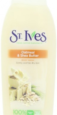 St. Ives Body Wash Oatmeal and Shea Butter, 24 Ounce (Pack of 2) St. Ives Body Wash Oatmeal and Shea Butter, 24 Ounce (Pack of 2)