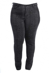 NYDJ Women's Plus Sheri Skinny Python Print Jean NYDJ Women's Plus Sheri Skinny Python Print Jean