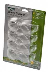 MSA Safety Works 10087608 Close fitting Safety Glasses Clear, 4-Pack MSA Safety Works 10087608 Close fitting Safety Glasses Clear, 4-Pack