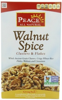 Peace Cereal Walnut Spice, 11-Ounce (Pack of 3) Peace Cereal Walnut Spice, 11-Ounce (Pack of 3)