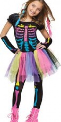 Funky Punk Bones Child Costume (Medium)