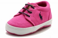 Polo Ralph Lauren Infant Girl's Canvas Faxon Fashion Layette Shoes (4 - Toddler, Preppy Pink/Navy) Polo Ralph Lauren Infant Girl's Canvas Faxon Fashion Layette Shoes (4 - Toddler, Preppy Pink/Navy)