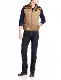 LRG Men's Big-Tall Aspen and Coke Puffy Vest