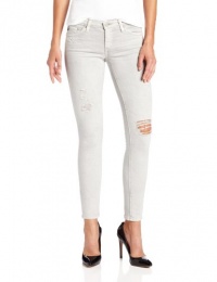 AG Adriano Goldschmied Women's The Legging Ankle in Destroyed Slab Grey AG Adriano Goldschmied Women's The Legging Ankle in Destroyed Slab Grey