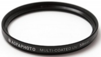 AGFA 58mm Digital Multi Coated Ultra Violet (UV) Filter (Protector) APUVF58 AGFA 58mm Digital Multi Coated Ultra Violet (UV) Filter (Protector) APUVF58
