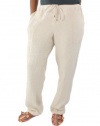 Michael Michael Kors Plus Size, Women's Linen Drawing String Pants