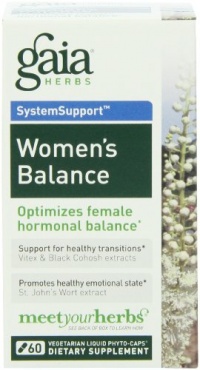 Gaia Herbs Women's Balance, 60 Liquid Phyto-Capsules Gaia Herbs Women's Balance, 60 Liquid Phyto-Capsules