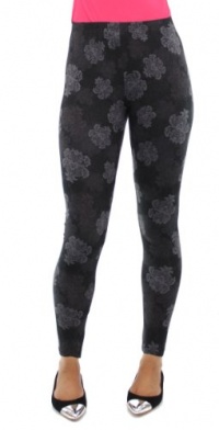 Style&co. Pants Womens Leggings (Large, Baroque Scroll)