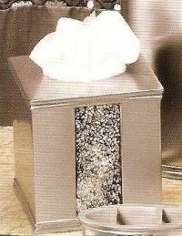 Popular Bath Sinatra Silver Tissue Box Popular Bath Sinatra Silver Tissue Box
