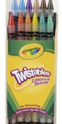 Crayola 12ct Twistable Colored Pencils Crayola 12ct Twistable Colored Pencils