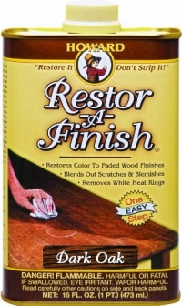 Howard RF7016 Restor-A-Finish Dark Oak, 16-Ounce Howard RF7016 Restor-A-Finish Dark Oak, 16-Ounce