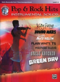 Today's Pop & Rock Hits Instrumental Solos for Strings: Violin (Book & CD) (Alfred's Instrumental Play-Along: Pop & Rock Hits Instrumental Solos) Today's Pop & Rock Hits Instrumental Solos for Strings: Violin (Book & CD) (Alfred's Instrumental Play-Along: Pop & Rock Hits Instrumental Solos)