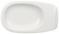 Villeroy & Boch Urban Nature 7-Inch by 4-Inch Teacup Plate/Dessert Boat Villeroy & Boch Urban Nature 7-Inch by 4-Inch Teacup Plate/Dessert Boat