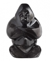 Kosta Boda Wide Life Gorilla Sculpture Kosta Boda Wide Life Gorilla Sculpture