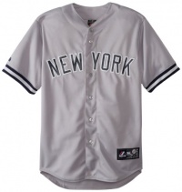 MLB New York Yankees Away Replica Jersey, Gray MLB New York Yankees Away Replica Jersey, Gray