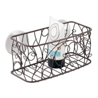InterDesign Twigz Suction Basket, Bronze InterDesign Twigz Suction Basket, Bronze