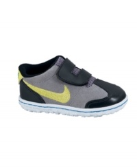 Comfort in a cute silhouette. The Sensory Motion System in these Nike sneakers meets all the needs of early walking including being lightweight, flexible and durable with great traction. Comfort in a cute silhouette. The Sensory Motion System in these Nike sneakers meets all the needs of early walking including being lightweight, flexible and durable with great traction.
