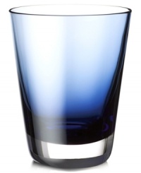 So into hue. Handcrafted by Villeroy & Boch, the Colour Concepts double old-fashioned glass combines a thick sham and serene shade of blue to serve up effortless modern style. So into hue. Handcrafted by Villeroy & Boch, the Colour Concepts double old-fashioned glass combines a thick sham and serene shade of blue to serve up effortless modern style.