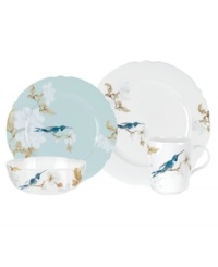 Abuzz with hummingbirds, the airy and bright Nectar place setting brings the outdoors in. Versatile bone china formed in Spode's impressions shapes with a cool blue or crisp white glaze complements serene country settings. Abuzz with hummingbirds, the airy and bright Nectar place setting brings the outdoors in. Versatile bone china formed in Spode's impressions shapes with a cool blue or crisp white glaze complements serene country settings.