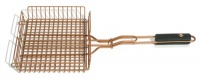 Outset QN73 Copper Nonstick Grill Basket with Soft-Grip Handle Outset QN73 Copper Nonstick Grill Basket with Soft-Grip Handle