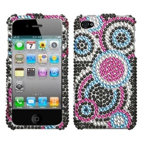 Asmyna IPHONE4HPCDM015NP Luxurious Dazzling Diamante Bling Case for iPhone 4 - 1 Pack - Retail Packaging - Bubble Asmyna IPHONE4HPCDM015NP Luxurious Dazzling Diamante Bling Case for iPhone 4 - 1 Pack - Retail Packaging - Bubble
