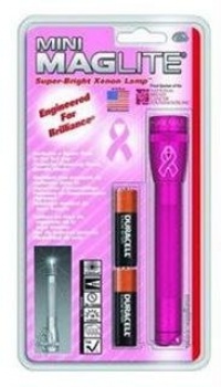 MagLite M2AMW6 National Breast Cancer Foundation Mini Mag Flashlight, Pink MagLite M2AMW6 National Breast Cancer Foundation Mini Mag Flashlight, Pink