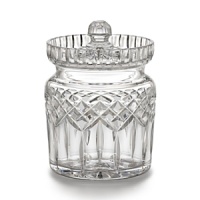Impressive on any shelf or counter, this charming diamond and wedge cut treasure keeps biscuits, cookies and crackers fresh. You'll be sweet on its whimsical charm and practicality. Impressive on any shelf or counter, this charming diamond and wedge cut treasure keeps biscuits, cookies and crackers fresh. You'll be sweet on its whimsical charm and practicality.