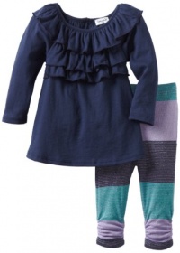 Splendid Littles Baby-Girls Newborn Shimmer Stripe Tunic Set, Sparkler, 6-12 Splendid Littles Baby-Girls Newborn Shimmer Stripe Tunic Set, Sparkler, 6-12