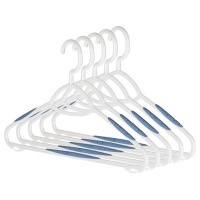 Whitmor 6672-2396-5 Sure-Grip Hanger Collection Suit Hangers, Set of 5 Whitmor 6672-2396-5 Sure-Grip Hanger Collection Suit Hangers, Set of 5