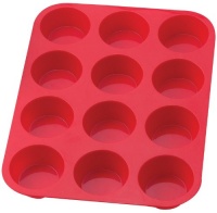 HIC Brands that Cook Essentials Silicone 12-Cup Muffin Pan HIC Brands that Cook Essentials Silicone 12-Cup Muffin Pan
