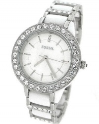 Fossil Women's FSCE1017 Ceramic White Mother-Of-Pearl Dial Watch Fossil Women's FSCE1017 Ceramic White Mother-Of-Pearl Dial Watch