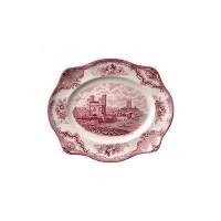 Johnson Brothers Old Britain Castles Pink 13-1/2-Inch Platter