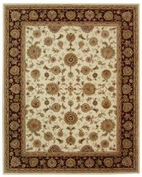 Persian Court Shah Abbasi PC123C Ivory / Red Oriental Rug Size: 5' x 8' Rectangle Persian Court Shah Abbasi PC123C Ivory / Red Oriental Rug Size: 5' x 8' Rectangle